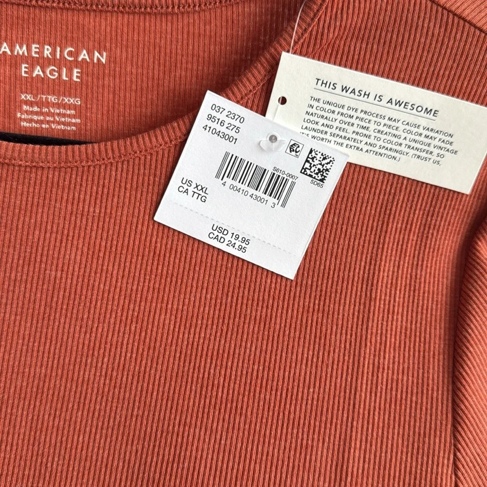 AE | Hey Baby | Ribbed | Tee | CC - Picture 6 of 17